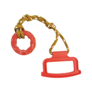 Puxador Corda C/ Alca E Pneu Macico Cx C/24 – Vermelho